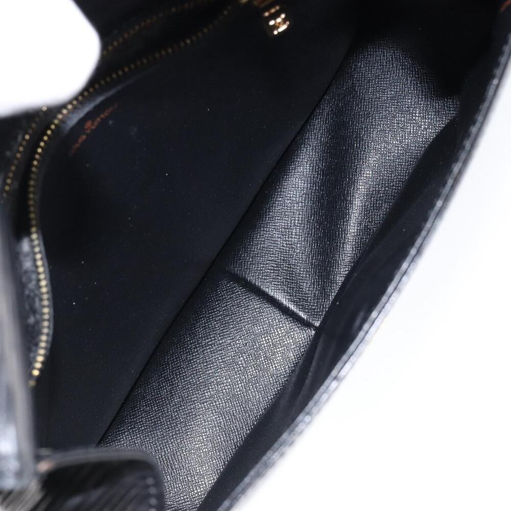 LOUIS VUITTON Epi Saint Cloud GM Shoulder Bag Black Noir M52192 LV Auth 149184 - Picture 10 of 16